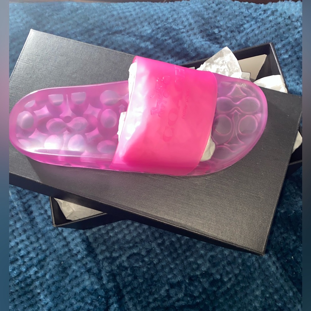 Coach Ulyssa rubber slide